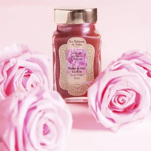 Ультра-поживний нічний бальзам для обличчя з трояндою LA SULTANE DE SABA ROSE NIGHT BALM
