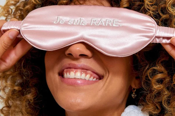 Шовкова маска для сну RARE-PARIS EXCEPTION ROSÉE