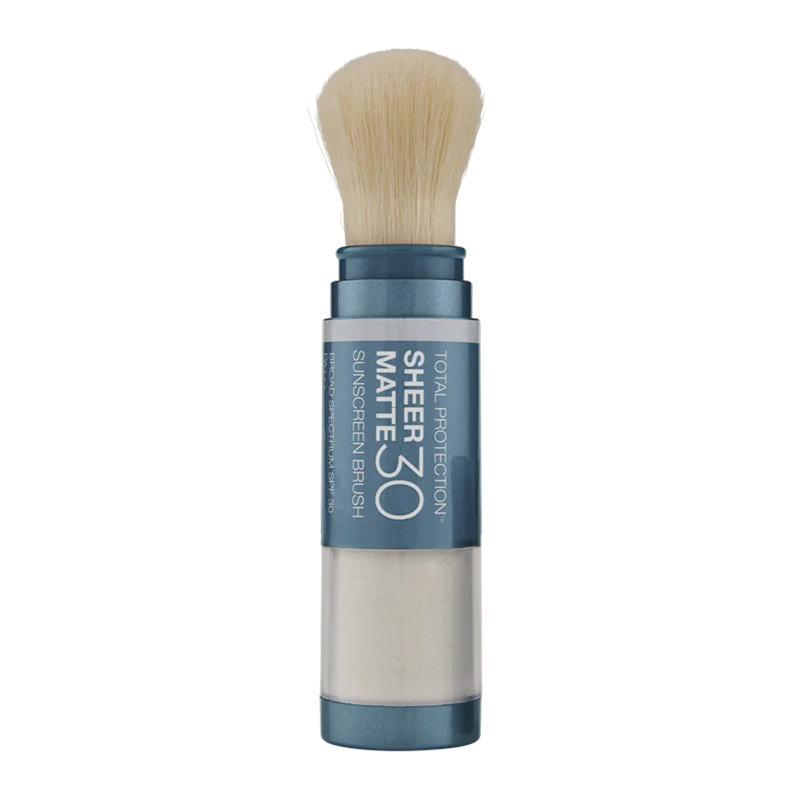 Сонцезахисна матіруюча пудра з пензлем COLORESCIENCE SUNFORGETTABLE TOTAL PROTECTION SHEER MATTE SPF 30 Сонцезахисна матіруюча пудра з пензлем COLORESCIENCE SUNFORGETTABLE TOTAL PROTECTION SHEER MATTE SPF 30
