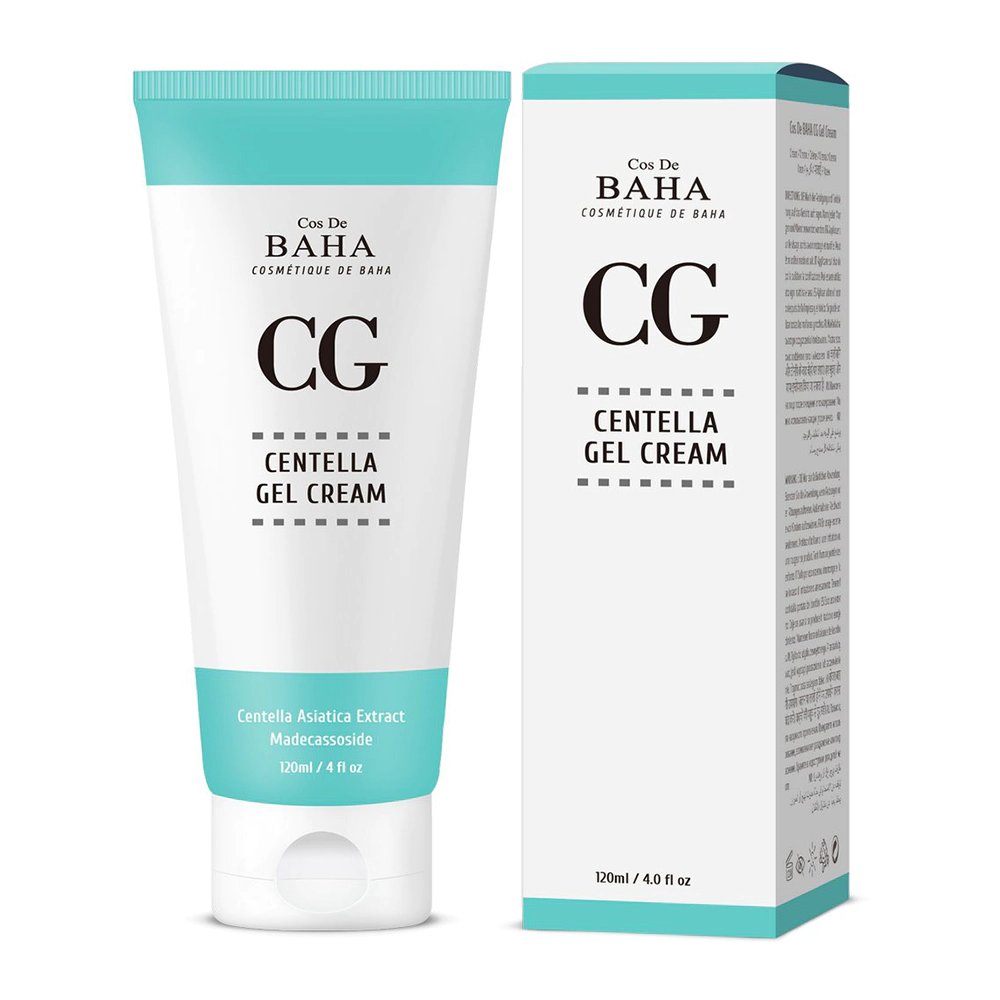 Заспокійливий крем із центелою COS DE BAHA CG CENTELLA GEL CREAM Заспокійливий крем із центелою COS DE BAHA CG CENTELLA GEL CREAM