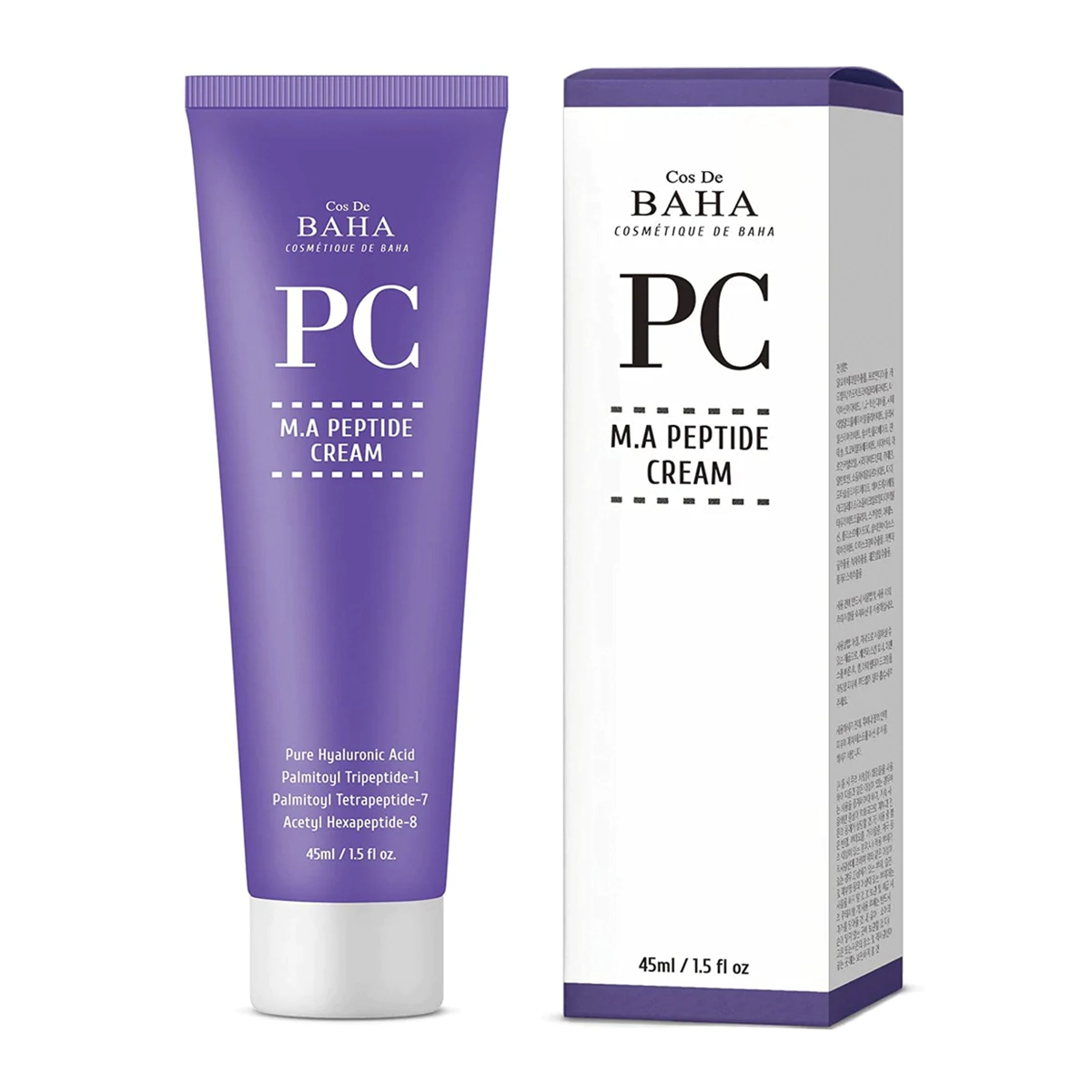 Пептидный крем против морщин COS DE BAHA PC PEPTIDE CREAM MATRIXYL 3000 & ARGIRELINE Пептидный крем против морщин COS DE BAHA PC PEPTIDE CREAM MATRIXYL 3000 & ARGIRELINE