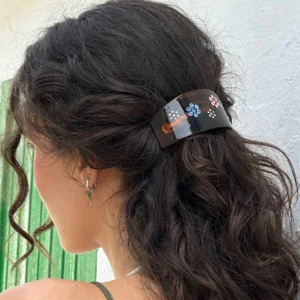 Заколка для волос EMI JAY PONYTAIL BARRETTE IN TORTOISE DAISY