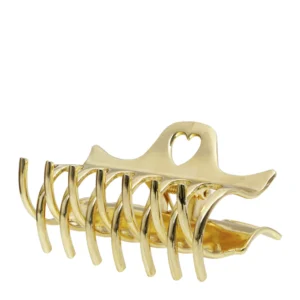 Золотой металлический краб для волос EMI JAY HEARTBREAKER CLIP IN GOLD TIARA