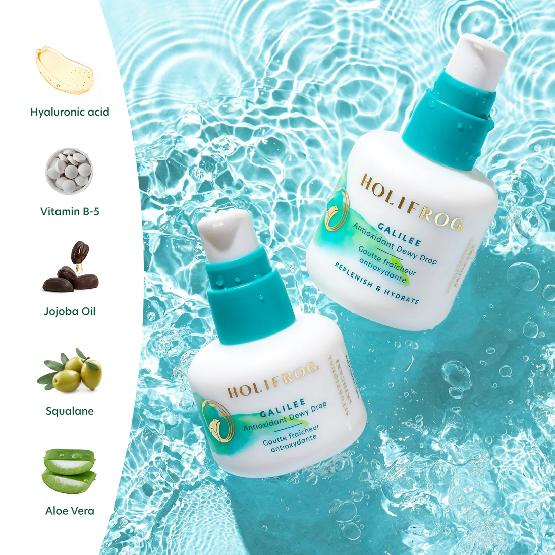 Антиоксидантная увлажняющая сыворотка HOLIFROG GALILEE ANTIOXIDANT DEWY DROP Антиоксидантная увлажняющая сыворотка HOLIFROG GALILEE ANTIOXIDANT DEWY DROP