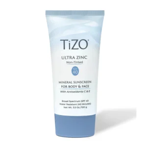 Минеральный солнцезащитный крем для лица и тела без оттенка TIZO ULTRA ZINC BODY & FACE NON-TINTED SPF 40