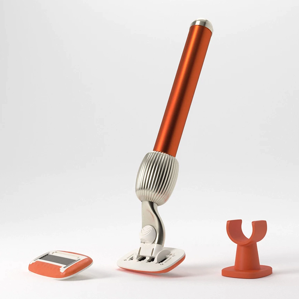 Стартовый набор для бритья (бритва, настенный держатель, 2 лезвия) FLER THE RAZOR STARTER SET Стартовый набор для бритья (бритва, настенный держатель, 2 лезвия) FLER THE RAZOR STARTER SET