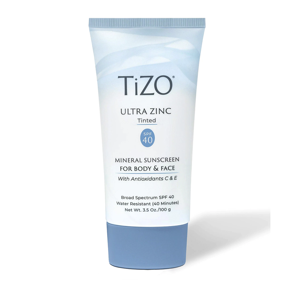 Минеральный солнцезащитный крем для лица и тела тонирующий TIZO ULTRA ZINC BODY & FACE TINTED SPF 40 Минеральный солнцезащитный крем для лица и тела тонирующий TIZO ULTRA ZINC BODY & FACE TINTED SPF 40