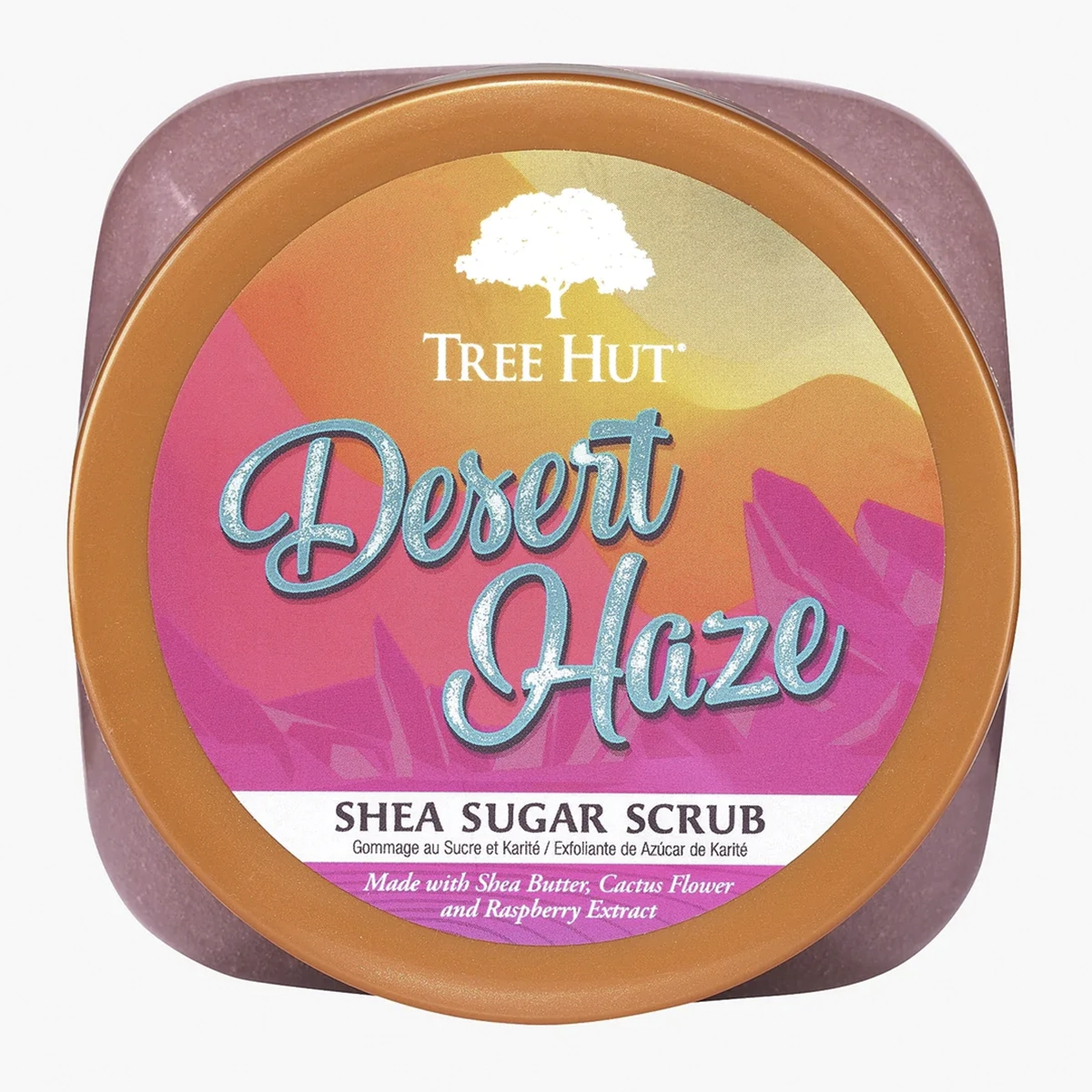 Сахарный скраб для тела Пустынная дымка TREE HUT DESERT HAZE SHEA SUGAR SCRUB Сахарный скраб для тела Пустынная дымка TREE HUT DESERT HAZE SHEA SUGAR SCRUB