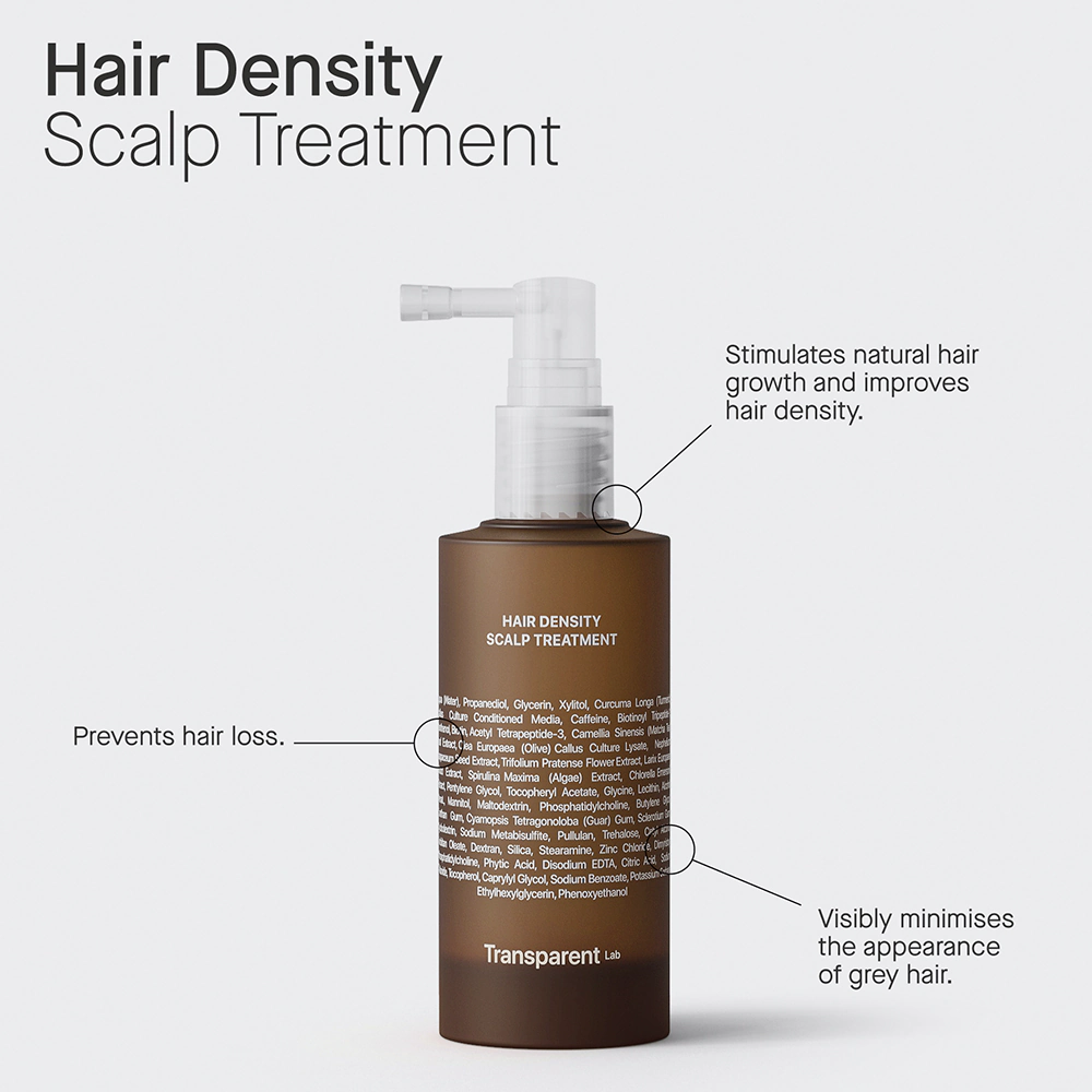 Антивікова сироватка для шкіри голови TRANSPARENT LAB HAIR DENSITY SCALP TREATMENT Антивікова сироватка для шкіри голови TRANSPARENT LAB HAIR DENSITY SCALP TREATMENT