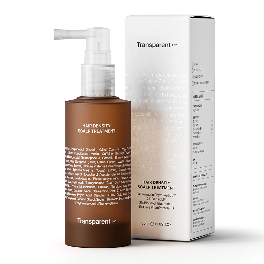 Антивікова сироватка для шкіри голови TRANSPARENT LAB HAIR DENSITY SCALP TREATMENT Антивікова сироватка для шкіри голови TRANSPARENT LAB HAIR DENSITY SCALP TREATMENT