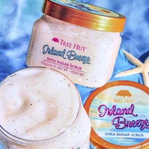 Сахарный скраб для тела Островной бриз TREE HUT ISLAND BREEZE SHEA SUGAR SCRUB