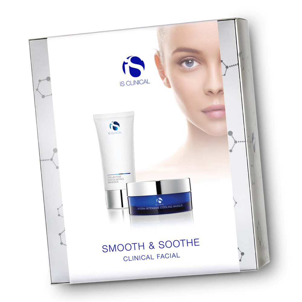 Набір косметики для обличчя Оксамитова шкіра IS CLINICAL SMOOTH & SOOTHE Набір косметики для обличчя Оксамитова шкіра IS CLINICAL SMOOTH & SOOTHE