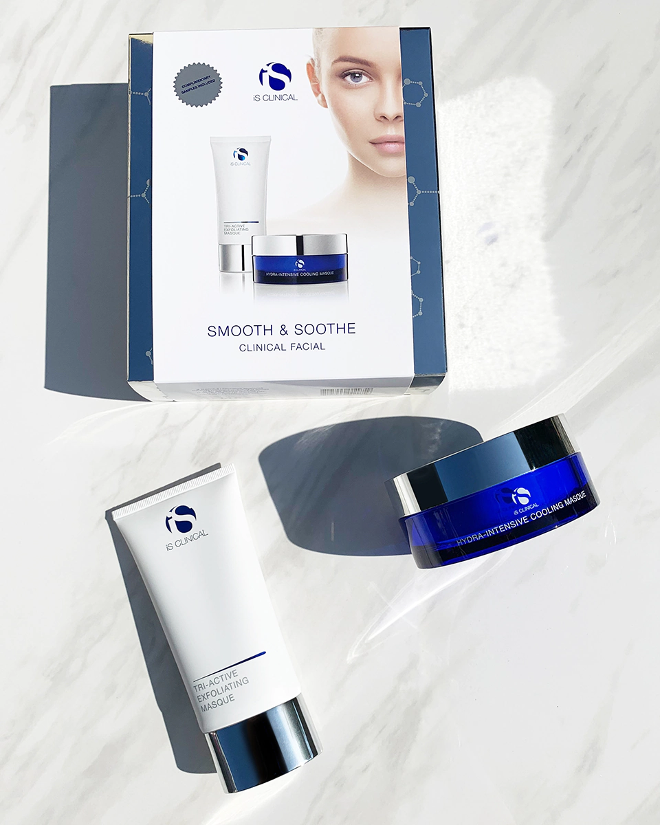 Набір косметики для обличчя Оксамитова шкіра IS CLINICAL SMOOTH & SOOTHE Набір косметики для обличчя Оксамитова шкіра IS CLINICAL SMOOTH & SOOTHE