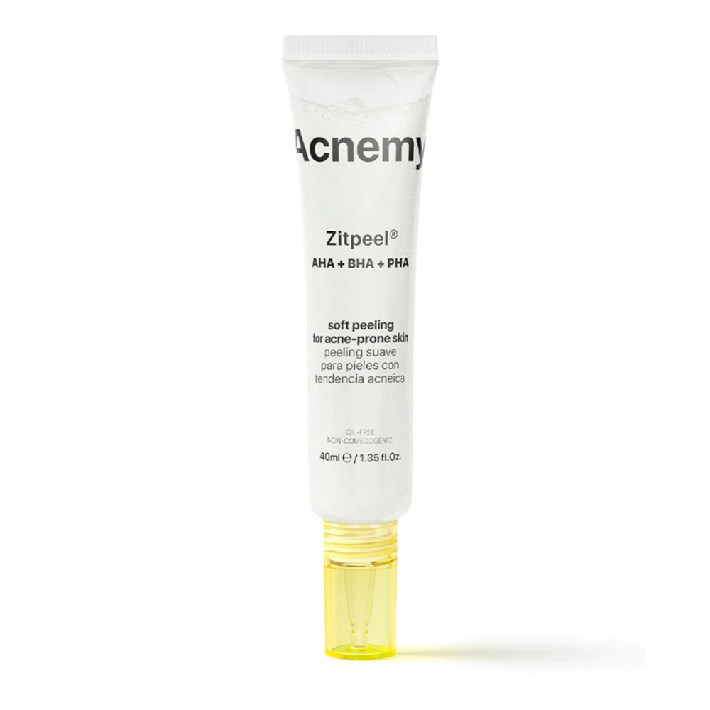 Відлущуючий нічний скраб від прищів ACNEMY ZITPEEL AHA + BHA + PHA SOFT PEELING FOR ACNE-PRONE SKIN Відлущуючий нічний скраб від прищів ACNEMY ZITPEEL AHA + BHA + PHA SOFT PEELING FOR ACNE-PRONE SKIN