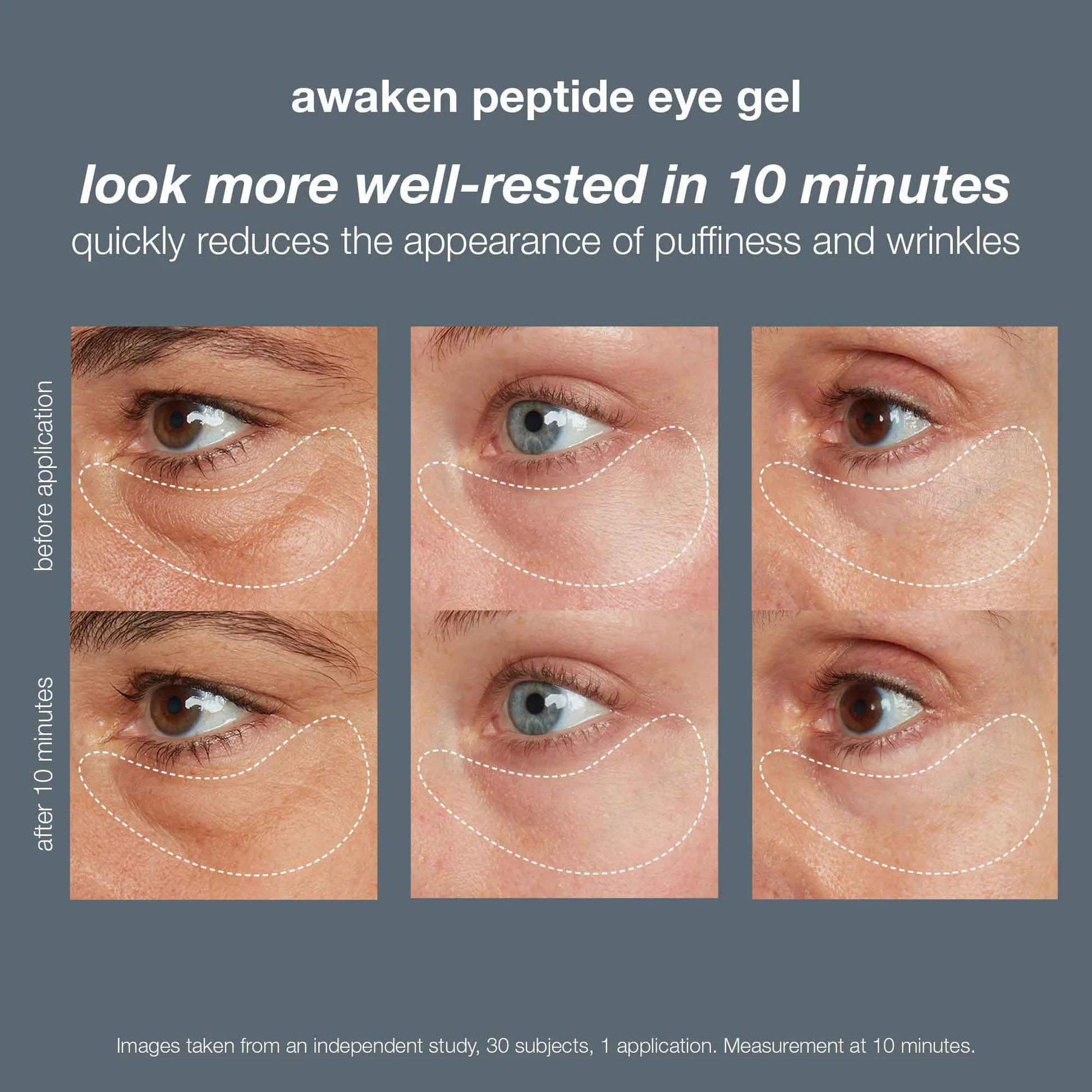 Зволожуючий гель для повік з кофеїном DERMALOGICA AWAKEN PEPTIDE EYE GEL Зволожуючий гель для повік з кофеїном DERMALOGICA AWAKEN PEPTIDE EYE GEL