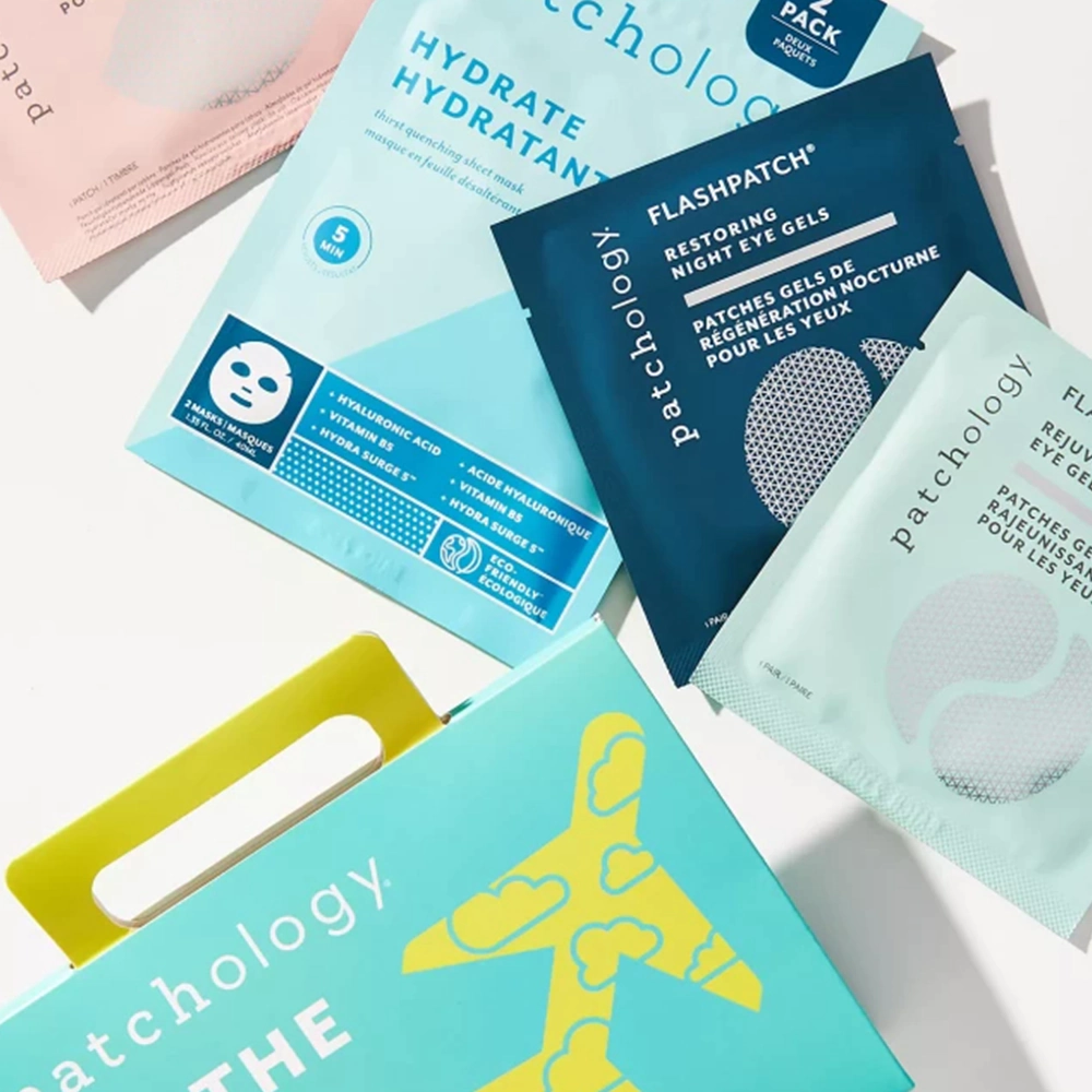 Дорожній догляд за обличчям для польоту: маски та патчі PATCHOLOGY ON THE FLY FACIAL KIT Дорожній догляд за обличчям для польоту: маски та патчі PATCHOLOGY ON THE FLY FACIAL KIT