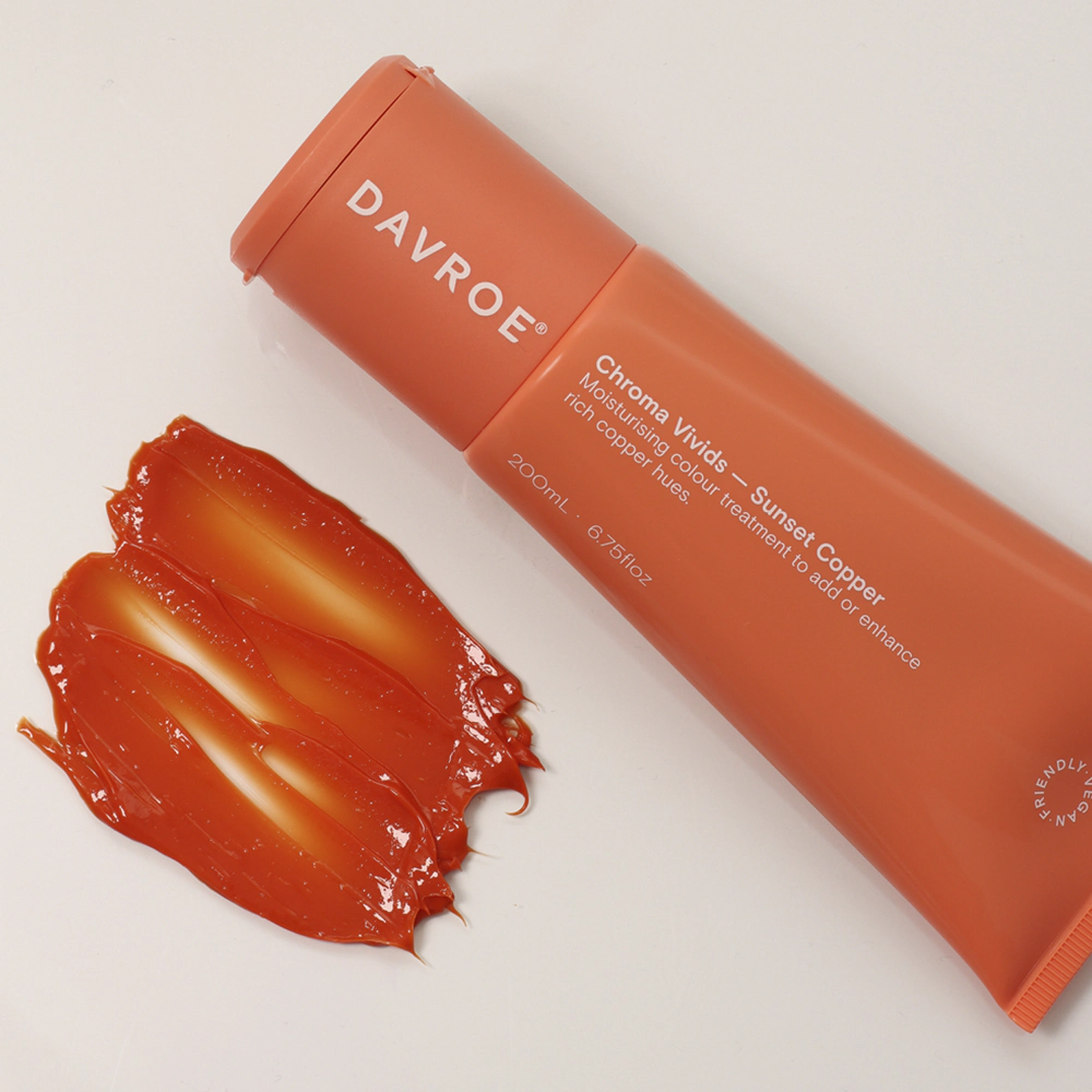 Мідний тонуючий бальзам для волосся DAVROE CHROMA SUNSET COPPER Мідний тонуючий бальзам для волосся DAVROE CHROMA SUNSET COPPER