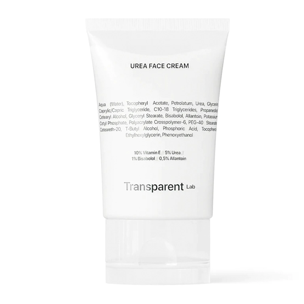 Увлажняющий крем для лица с 5% мочевиной TRANSPARENT LAB UREA FACE CREAM Увлажняющий крем для лица с 5% мочевиной TRANSPARENT LAB UREA FACE CREAM