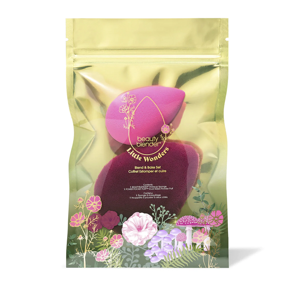 Лімітований подарунковий набір для макіяжу BEAUTYBLENDER LITTLE WONDERS 2-PIECE BLEND & BAKE SET Лімітований подарунковий набір для макіяжу BEAUTYBLENDER LITTLE WONDERS 2-PIECE BLEND & BAKE SET