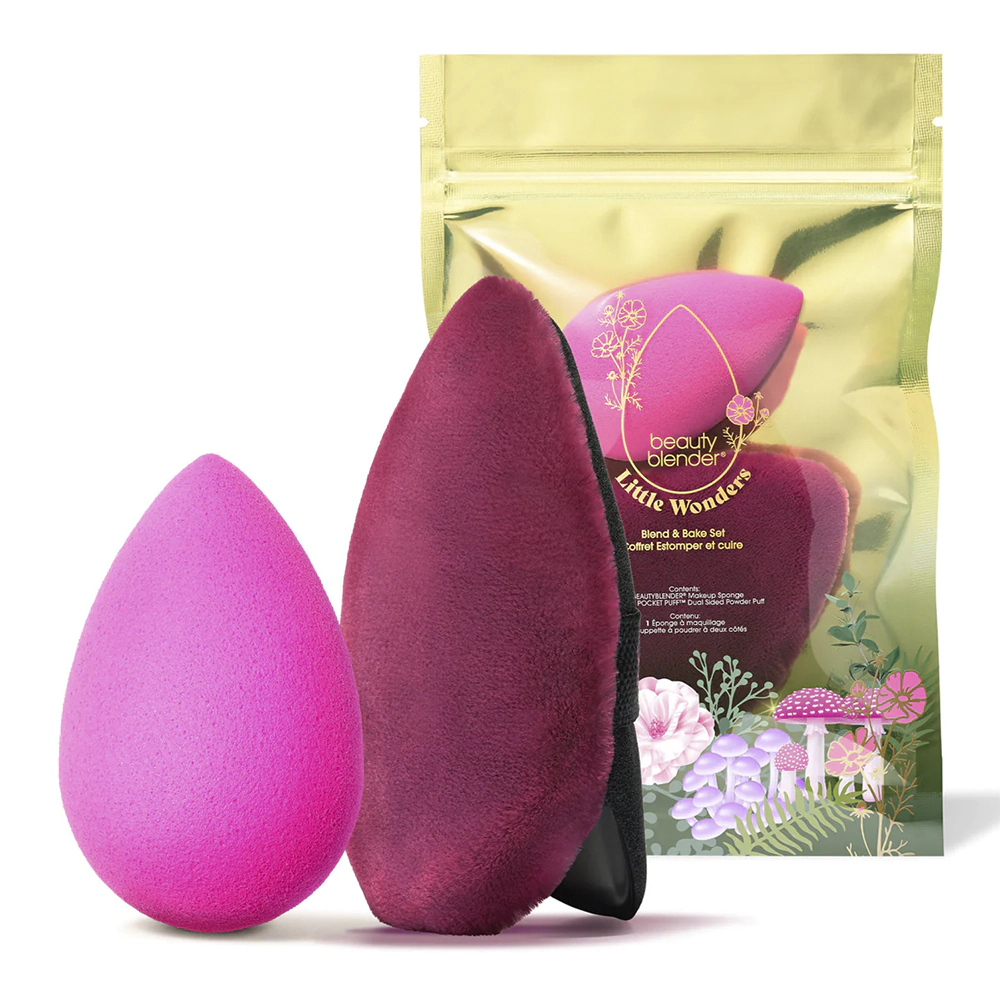 Лімітований подарунковий набір для макіяжу BEAUTYBLENDER LITTLE WONDERS 2-PIECE BLEND & BAKE SET Лімітований подарунковий набір для макіяжу BEAUTYBLENDER LITTLE WONDERS 2-PIECE BLEND & BAKE SET