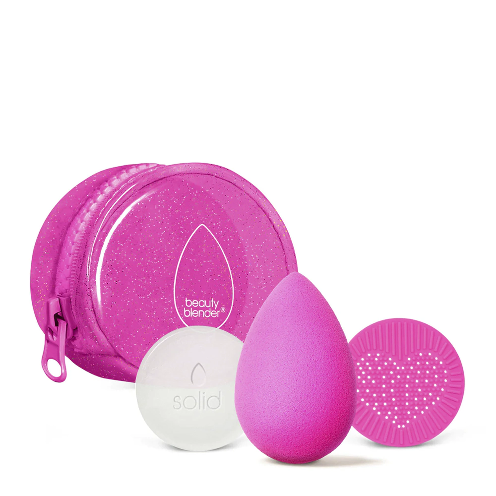 Лімітований набір для макіяжу 4в1 BEAUTYBLENDER BESTIES GLITTER BLEND & CLEANSE 4-PIECE STARTER SET Лімітований набір для макіяжу 4в1 BEAUTYBLENDER BESTIES GLITTER BLEND & CLEANSE 4-PIECE STARTER SET