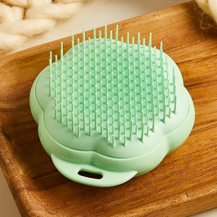 Расчёска-щётка для вычёсывания кота PET TEEZER CAT GROOMING GREEN Расчёска-щётка для вычёсывания кота PET TEEZER CAT GROOMING GREEN