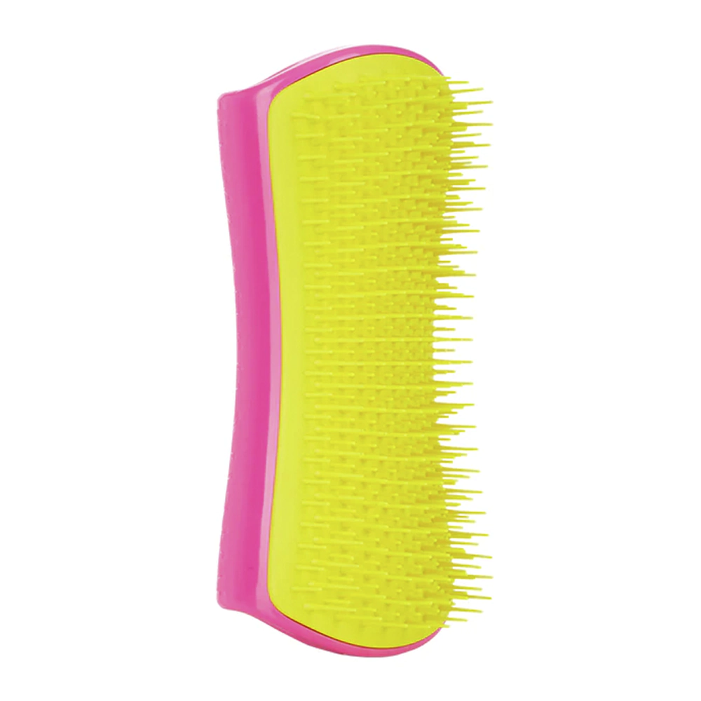Расчёска-щётка для вычёсывания собаки PET TEEZER DETANGLING&GROOMING PINK/YELLOW Расчёска-щётка для вычёсывания собаки PET TEEZER DETANGLING&GROOMING PINK/YELLOW