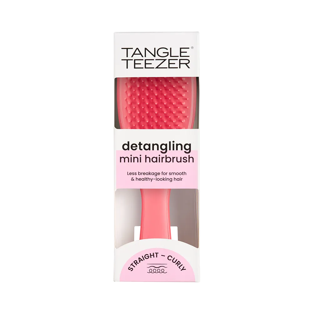 Щётка для расчёсывания мокрых волос TANGLE TEEZER THE ULTIMATE DETANGLER MINI PINK PUNCH Щётка для расчёсывания мокрых волос TANGLE TEEZER THE ULTIMATE DETANGLER MINI PINK PUNCH
