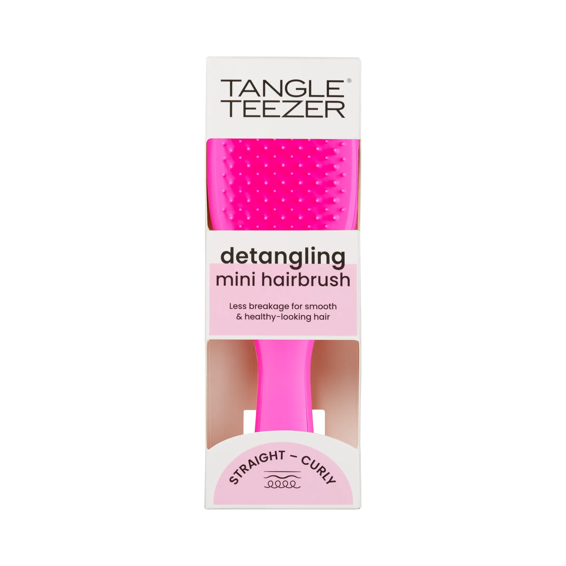 Щётка для расчёсывания мокрых волос TANGLE TEEZER THE ULTIMATE DETANGLER MINI RUNWAY PINK Щётка для расчёсывания мокрых волос TANGLE TEEZER THE ULTIMATE DETANGLER MINI RUNWAY PINK