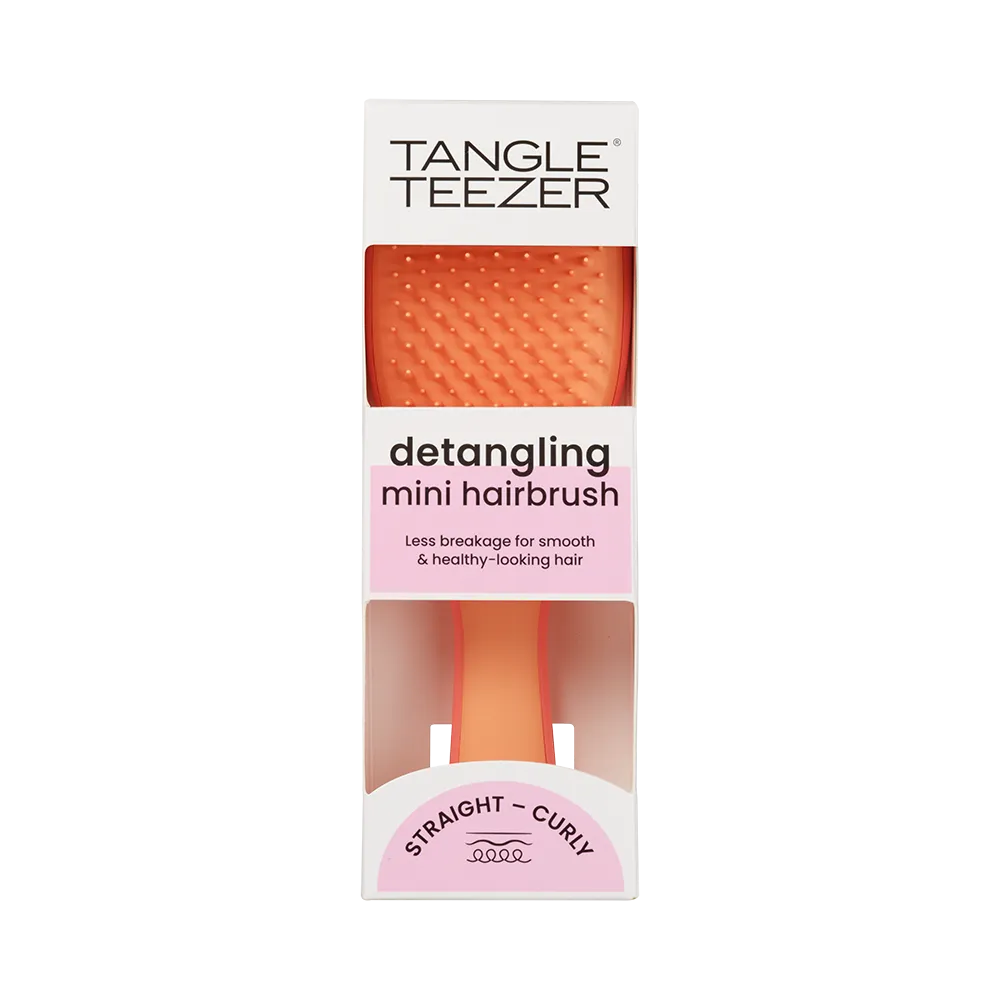 Щётка для расчёсывания мокрых волос TANGLE TEEZER THE ULTIMATE DETANGLER MINI SALMON PINK & APRICOT Щётка для расчёсывания мокрых волос TANGLE TEEZER THE ULTIMATE DETANGLER MINI SALMON PINK & APRICOT