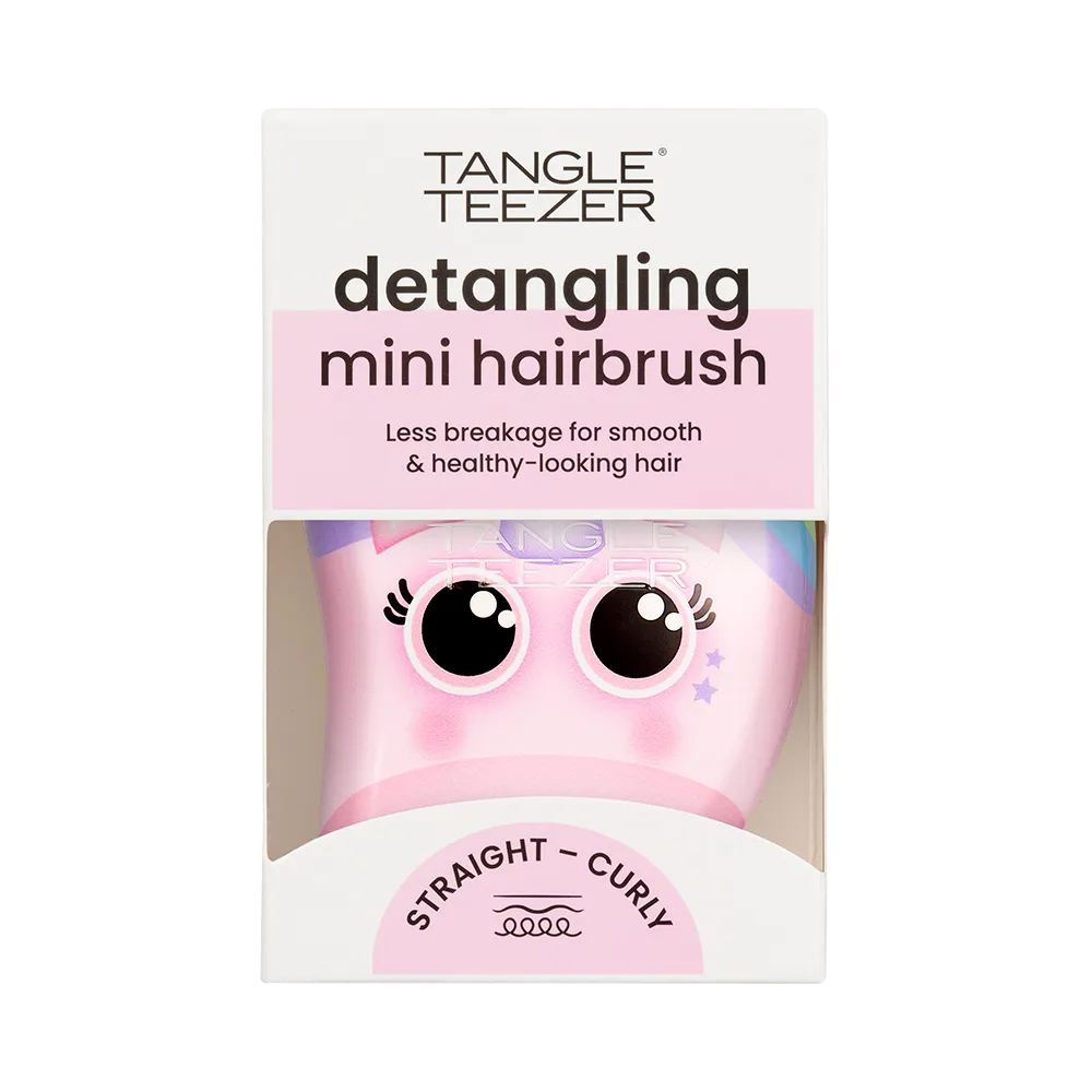 Детская мини-щётка для распутывания влажных и сухих волос TANGLE TEEZER THE ORIGINAL MINI CHILDREN RAINBOW THE UNICORN Детская мини-щётка для распутывания влажных и сухих волос TANGLE TEEZER THE ORIGINAL MINI CHILDREN RAINBOW THE UNICORN