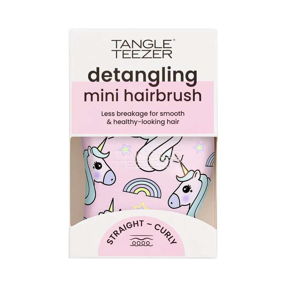 Детская мини-щётка для распутывания влажных и сухих волос TANGLE TEEZER THE ORIGINAL MINI CHILDREN UNICORN Детская мини-щётка для распутывания влажных и сухих волос TANGLE TEEZER THE ORIGINAL MINI CHILDREN UNICORN