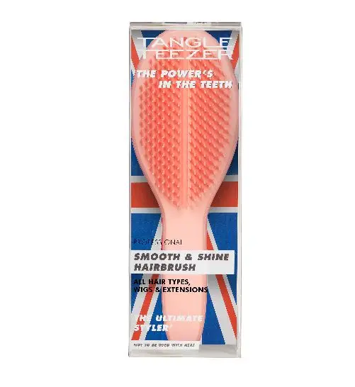 Щётка для завершающих штрихов в укладке TANGLE TEEZER THE ULTIMATE STYLER PEACH GLOW Щётка для завершающих штрихов в укладке TANGLE TEEZER THE ULTIMATE STYLER PEACH GLOW