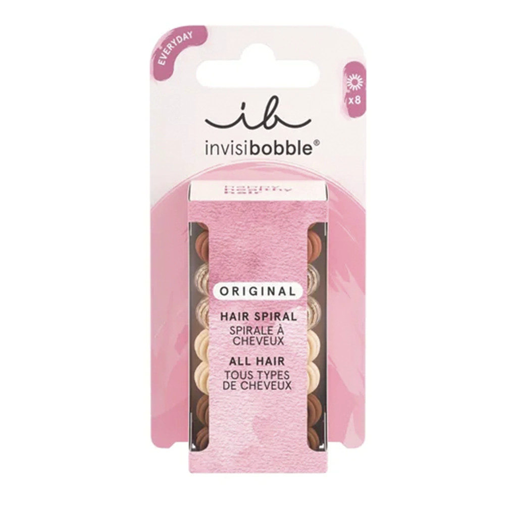 Набір гумок-браслетів для волосся INVISIBOBBLE ORIGINAL CAFE AU LAIT 8 шт Набір гумок-браслетів для волосся INVISIBOBBLE ORIGINAL CAFE AU LAIT 8 шт