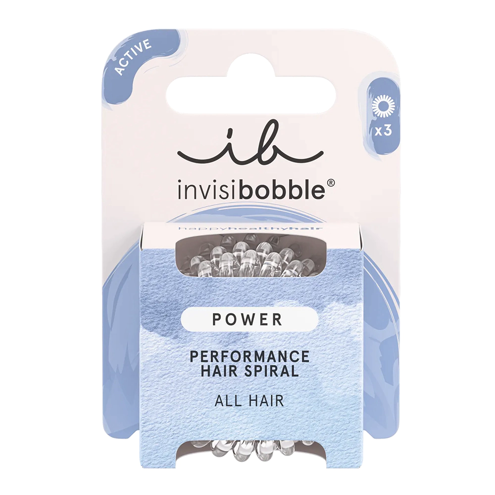 Набір гумок-браслетів для волосся INVISIBOBBLE POWER CRYSTAL CLEAR 3 шт Набір гумок-браслетів для волосся INVISIBOBBLE POWER CRYSTAL CLEAR 3 шт