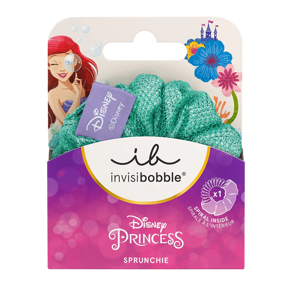 Резинка-браслет для волос девочек в ткани INVISIBOBBLE SPRUNCHIE KIDS DISNEY ARIEL Резинка-браслет для волос девочек в ткани INVISIBOBBLE SPRUNCHIE KIDS DISNEY ARIEL