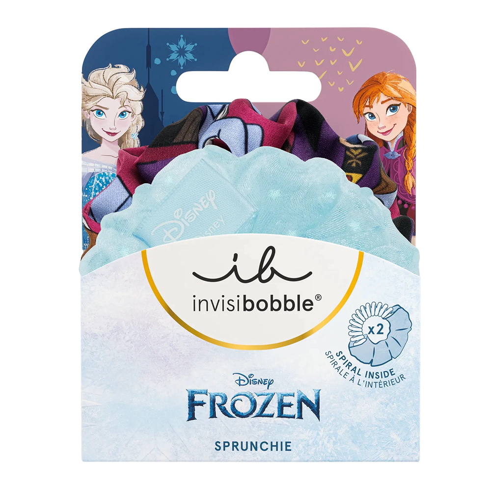 Набор резинок-браслетов для волос девочек в ткани INVISIBOBBLE SPRUNCHIE KIDS DISNEY FROZEN 2 шт Набор резинок-браслетов для волос девочек в ткани INVISIBOBBLE SPRUNCHIE KIDS DISNEY FROZEN 2 шт