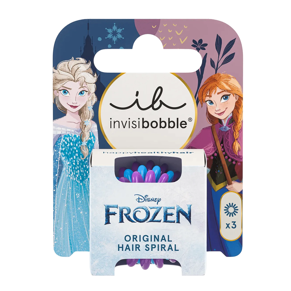 Набір спіральних гумок-браслетів для волосся дівчаток INVISIBOBBLE KIDS DISNEY FROZEN 3 шт Набір спіральних гумок-браслетів для волосся дівчаток INVISIBOBBLE KIDS DISNEY FROZEN 3 шт