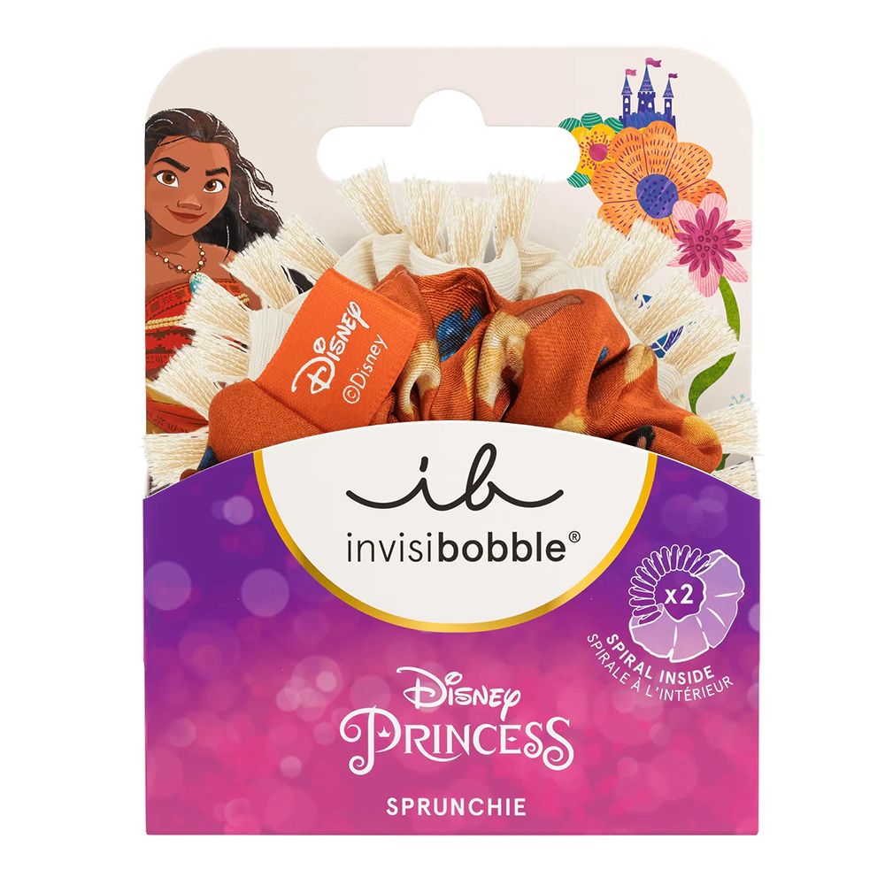 Набір гумок-браслетів для волосся дівчаток у тканині INVISIBOBBLE SPRUNCHIE KIDS DISNEY MOANA 2 шт Набір гумок-браслетів для волосся дівчаток у тканині INVISIBOBBLE SPRUNCHIE KIDS DISNEY MOANA 2 шт