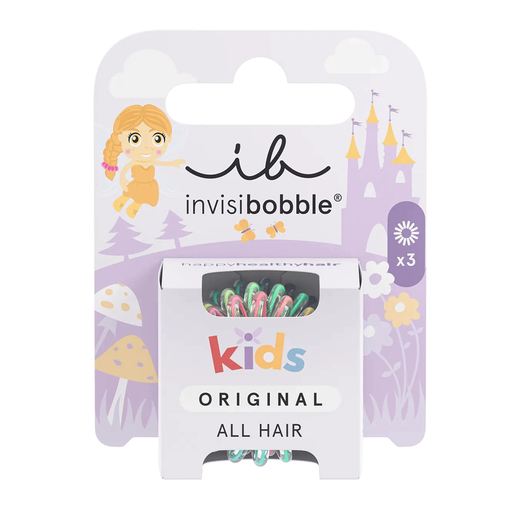 Набір спіральних гумок-браслетів для волосся дівчаток INVISIBOBBLE KIDS MAGIC RAINBOW 3 шт Набір спіральних гумок-браслетів для волосся дівчаток INVISIBOBBLE KIDS MAGIC RAINBOW 3 шт