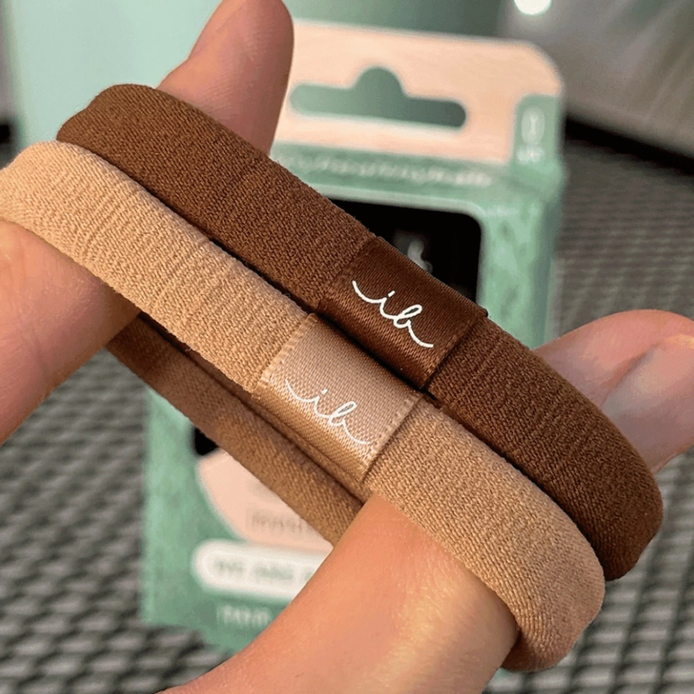 Набор трикотажных эластичных резинок-браслетов для волос INVISIBOBBLE HAIR TIE MOCHA 5 шт Набор трикотажных эластичных резинок-браслетов для волос INVISIBOBBLE HAIR TIE MOCHA 5 шт