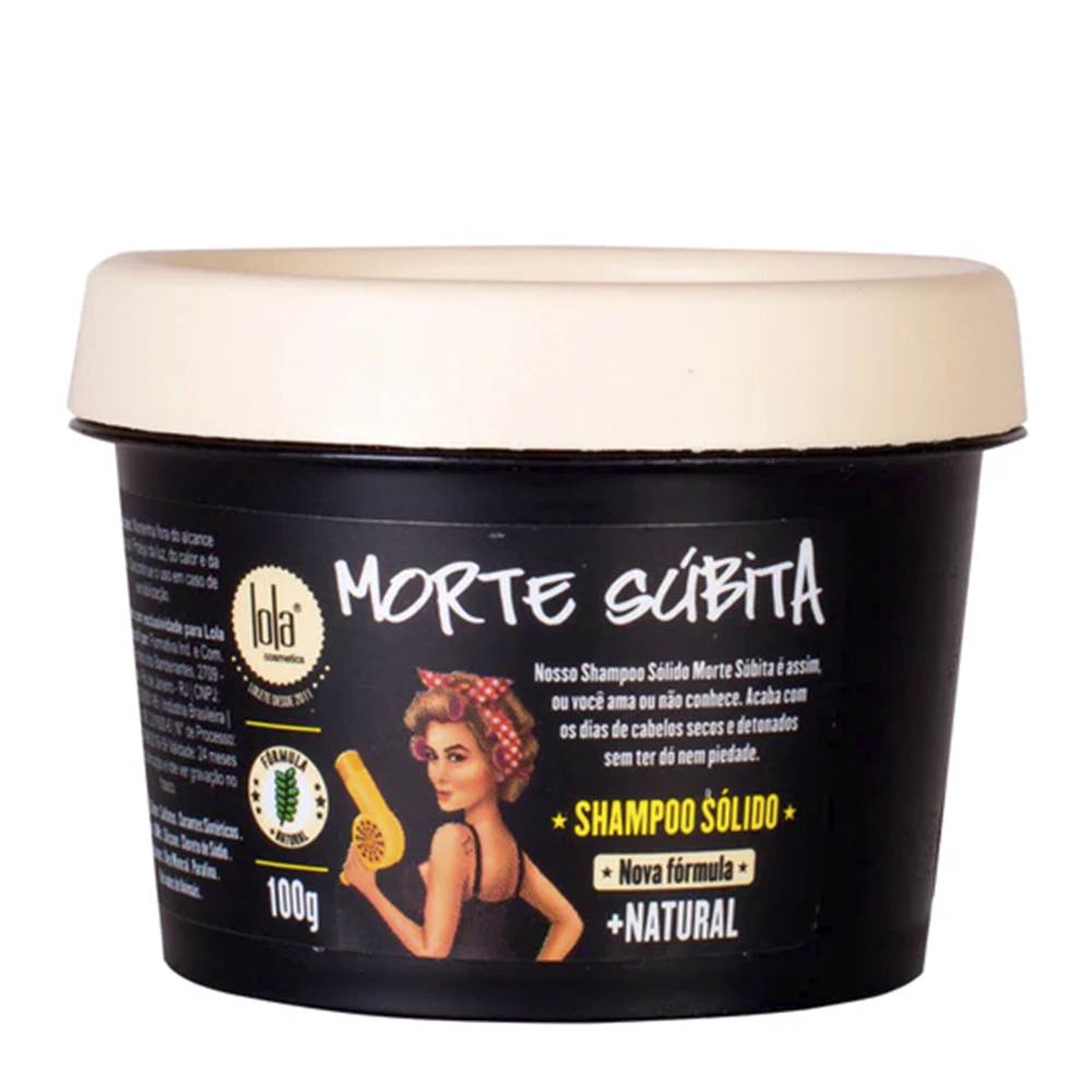 Жорсткий шампунь для чутливої шкіри голови LOLA FROM RIO MORTE SÚBITA SOLID SHAMPOO Жорсткий шампунь для чутливої шкіри голови LOLA FROM RIO MORTE SÚBITA SOLID SHAMPOO