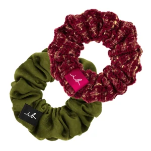 Набор резинок-браслетов для волос в ткани INVISIBOBBLE SPRUNCHIE SLIM MYSTICA MERRY FOR LOVE 2 шт