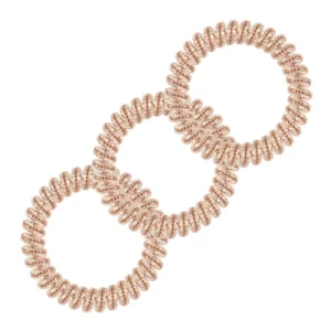 Набор резинок-браслетов для волос INVISIBOBBLE SLIM OF BRONZE AND BEADS 3 шт