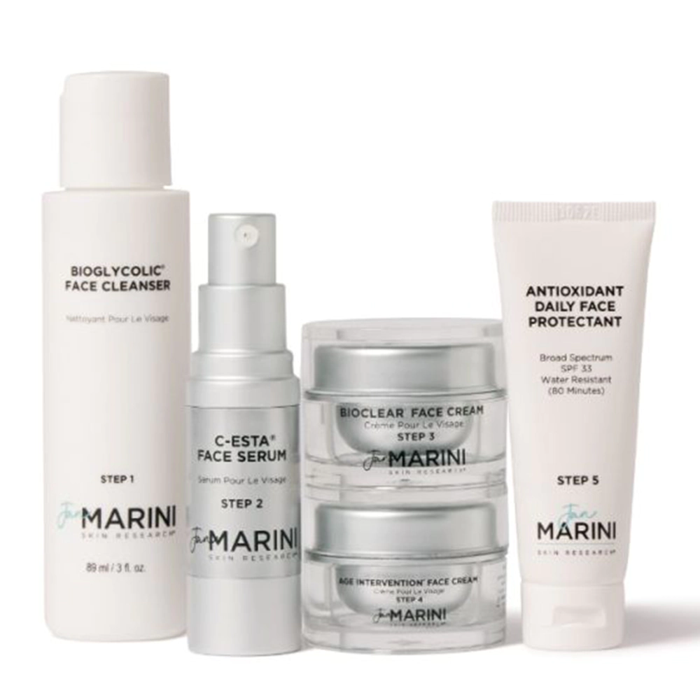 Набір мініатюр для покрокового зволоження шкіри обличчя JAN MARINI STARTER SKIN CARE MANAGEMENT SYSTEM DRY/VERY DRY Набір мініатюр для покрокового зволоження шкіри обличчя JAN MARINI STARTER SKIN CARE MANAGEMENT SYSTEM DRY/VERY DRY