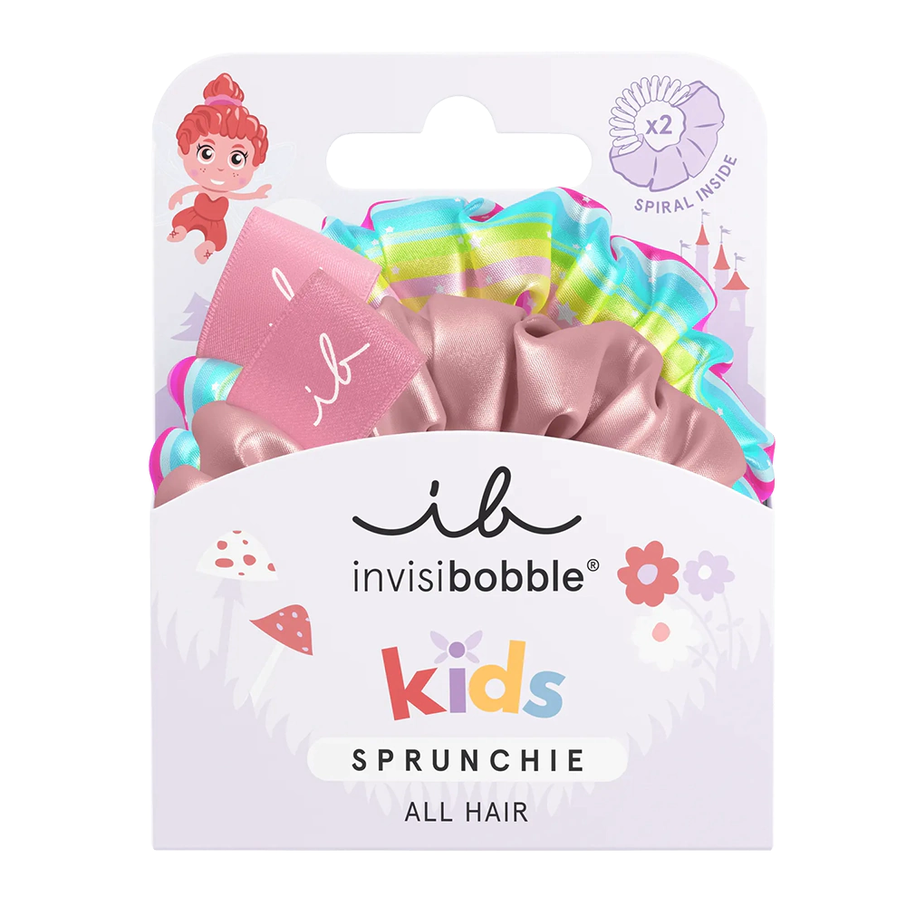 Набор резинок-браслетов для волос девочек в ткани INVISIBOBBLE SPRUNCHIE KIDS TOO GOOD TO BE BLUE 2 шт Набор резинок-браслетов для волос девочек в ткани INVISIBOBBLE SPRUNCHIE KIDS TOO GOOD TO BE BLUE 2 шт