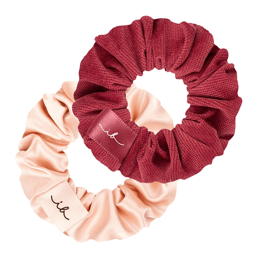 Набір гумок-браслетів для волосся в тканині INVISIBOBBLE SPRUNCHIE SLIM PREMIUM YOU MAKE ME BLUSH 2 шт Набір гумок-браслетів для волосся в тканині INVISIBOBBLE SPRUNCHIE SLIM PREMIUM YOU MAKE ME BLUSH 2 шт