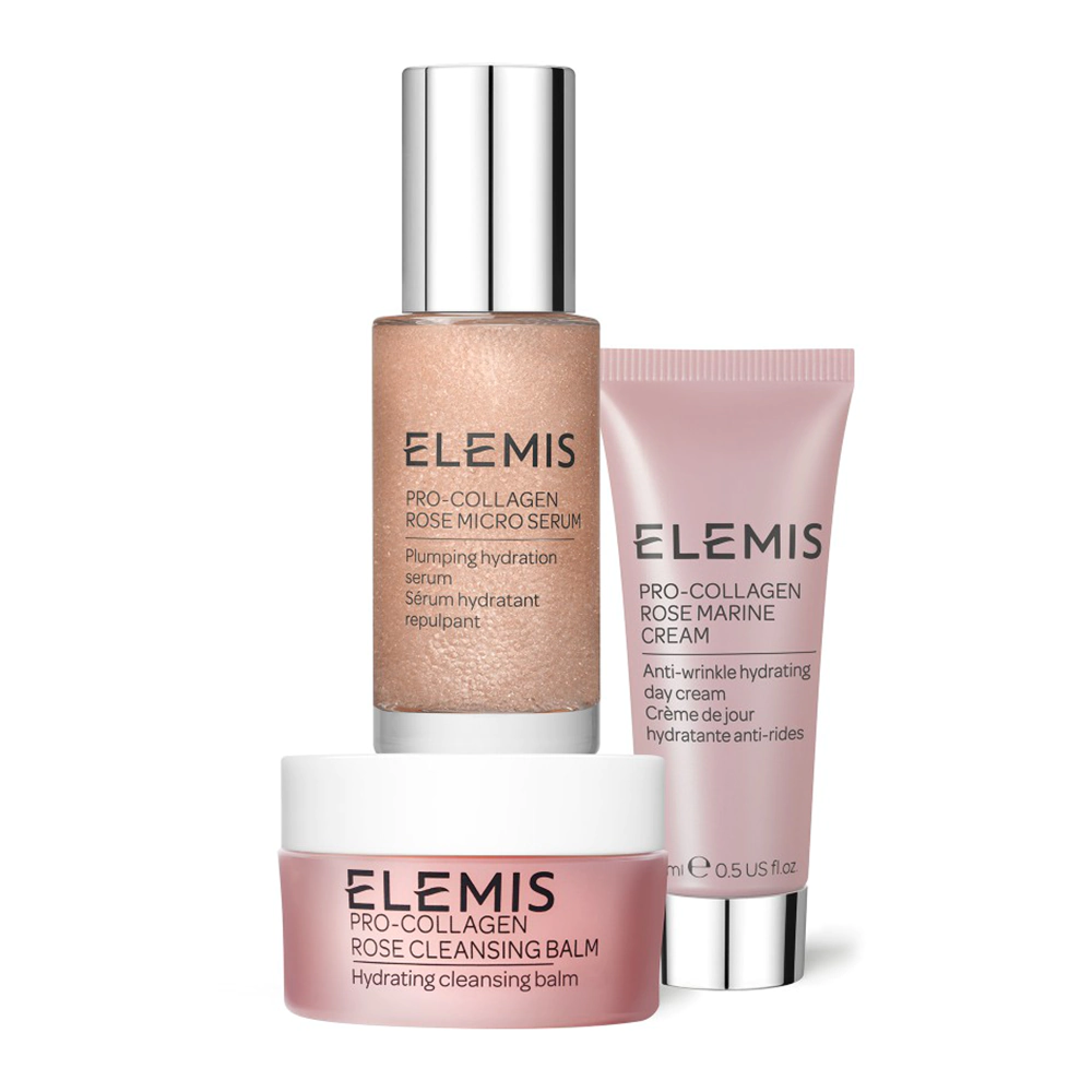 Трио фаворитов для наполнения и увлажнения кожи лица с Розой ELEMIS KIT ALL ABOUT ROSE DISCOVERY Трио фаворитов для наполнения и увлажнения кожи лица с Розой ELEMIS KIT ALL ABOUT ROSE DISCOVERY
