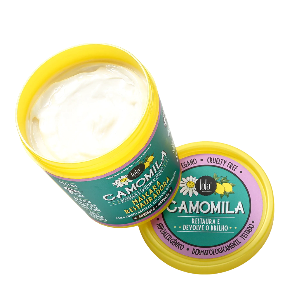 Відновлююча маска для світлого волосся з ромашкою LOLA FROM RIO CAMOMILA RESTORATIVE MASK Відновлююча маска для світлого волосся з ромашкою LOLA FROM RIO CAMOMILA RESTORATIVE MASK