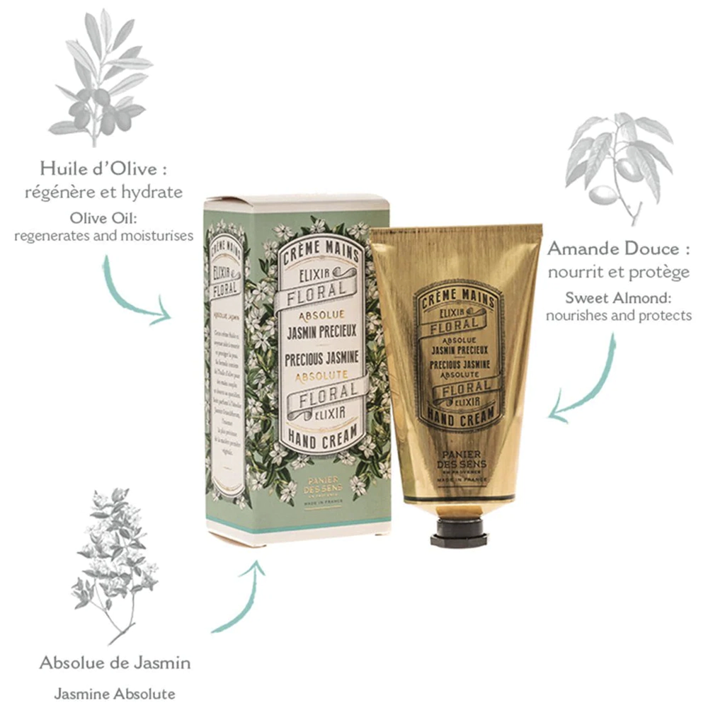 Парфумований крем для рук Жасмін PANIER DES SENS HAND CREAM PRECIOUS JASMINE Парфумований крем для рук Жасмін PANIER DES SENS HAND CREAM PRECIOUS JASMINE